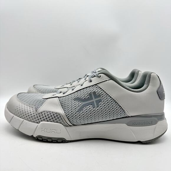 Kuru Mens Quantum 2 Walking Sneakers US 13 M EU 47 Grey Athletic EUC main image 5